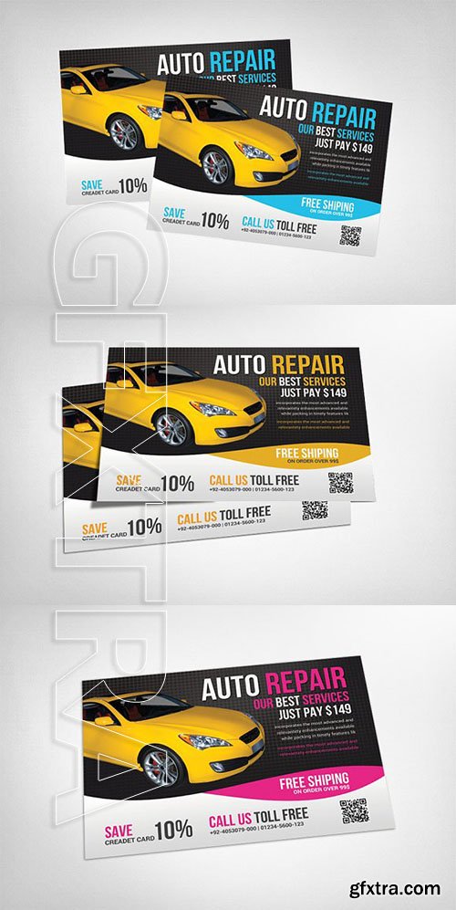 CreativeMarket - Automotive Flyer Template 2443853