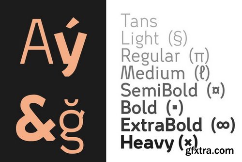 Tans Font Family