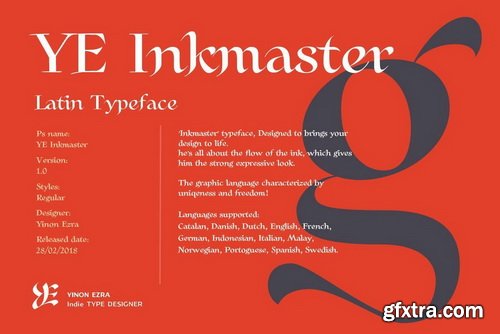 YE Inkmaster Font