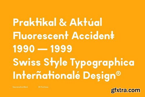 TG Neuramatica Font Family