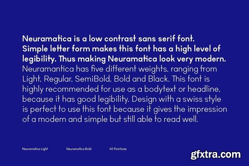 TG Neuramatica Font Family