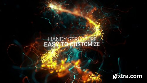 Videohive Abstract Particles Titles Trailer 20606970