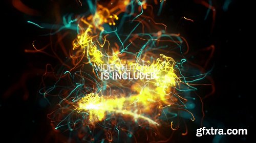 Videohive Abstract Particles Titles Trailer 20606970