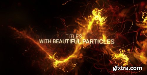 Videohive Abstract Particles Titles Trailer 20606970