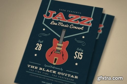 Music Jazz Flyer Poster