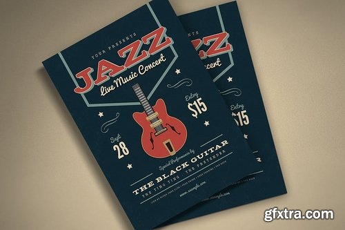 Music Jazz Flyer Poster