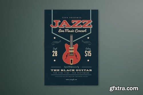 Music Jazz Flyer Poster