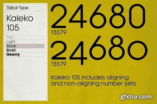 Kaleko 105 Font Family