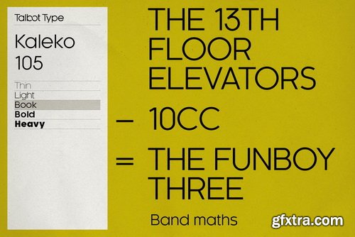 Kaleko 105 Font Family