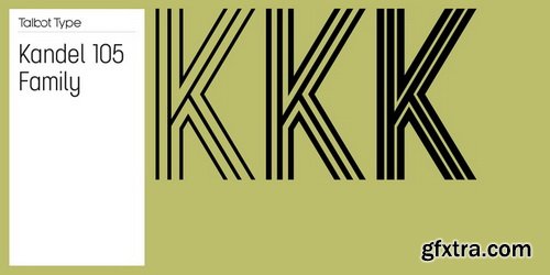 Kandel 105 Font Family