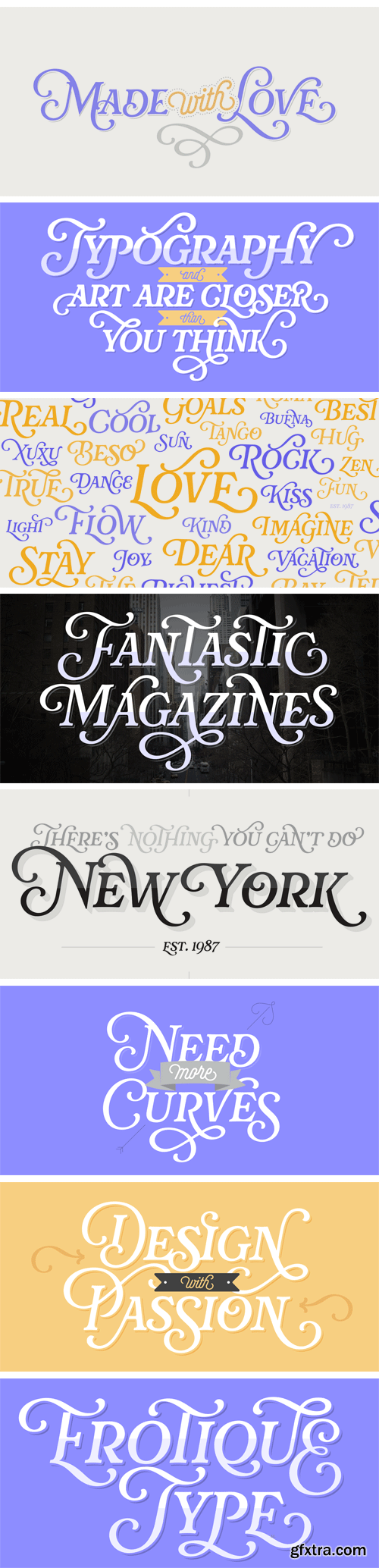 Rafaella Font Family