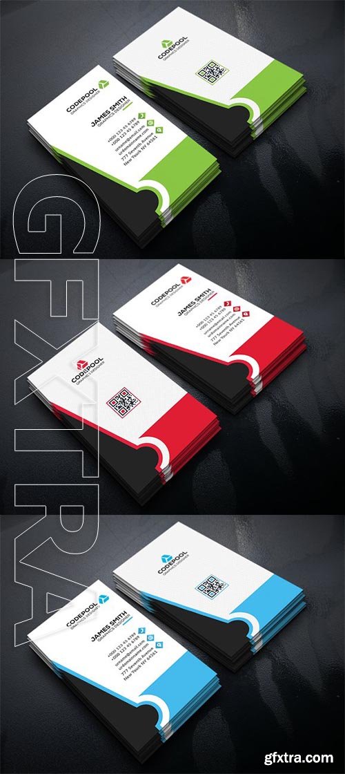 CreativeMarket - Corporate business card 2375269