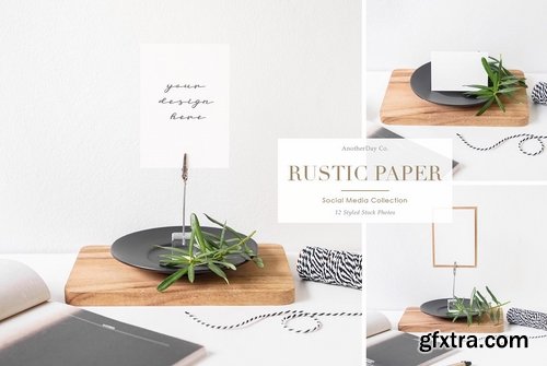 CM - Rustic Paper Styled Stock Photos 2452346