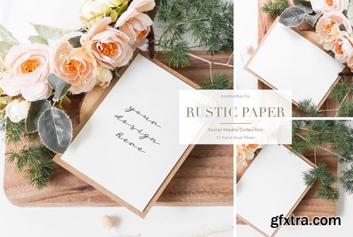 CM - Rustic Paper Styled Stock Photos 2452346