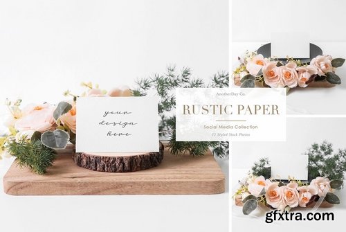 CM - Rustic Paper Styled Stock Photos 2452346