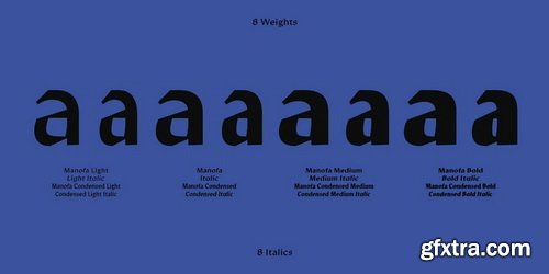 Manofa Font Family