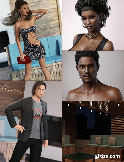 Daz3D - After Party Bundle