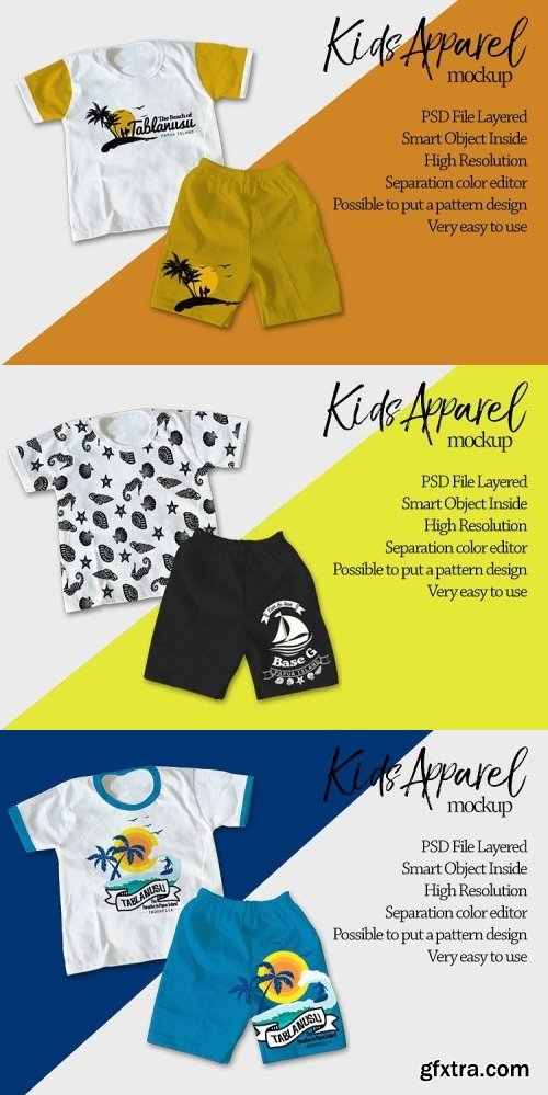 CM - Kids Apparel Mockup 1579534