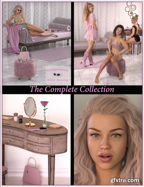 Daz3D - IG Diva Room Bundle