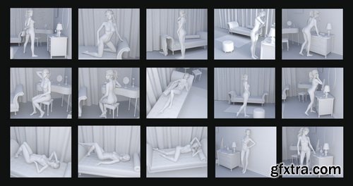 Daz3D - IG Diva Room Bundle