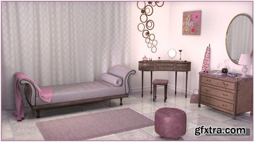 Daz3D - IG Diva Room Bundle