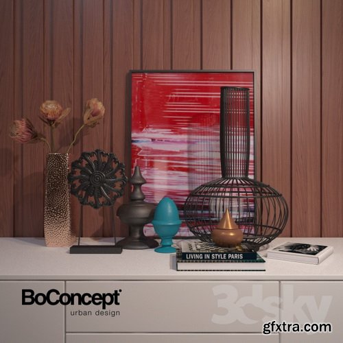 3dsky - Decor Set Boconcept 0