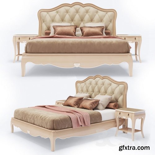 3dsky - Bed stella del mobile-bed