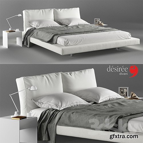 3dsky - Bed desiree ozium