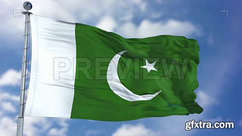 Pakistan Flag Animation 74200