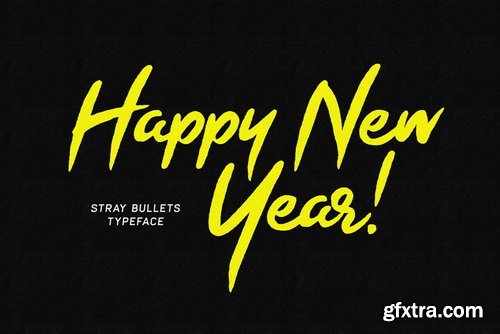 Stray Bullets Font Family