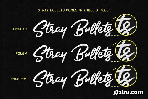 Stray Bullets Font Family