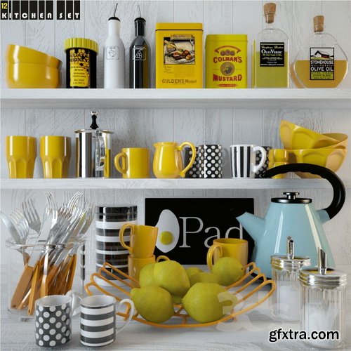 3dsky - Kitchen Set 12