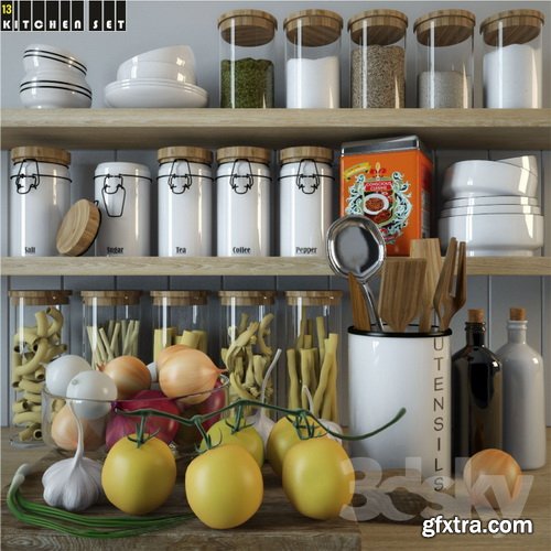 3dsky - Kitchen Set 13