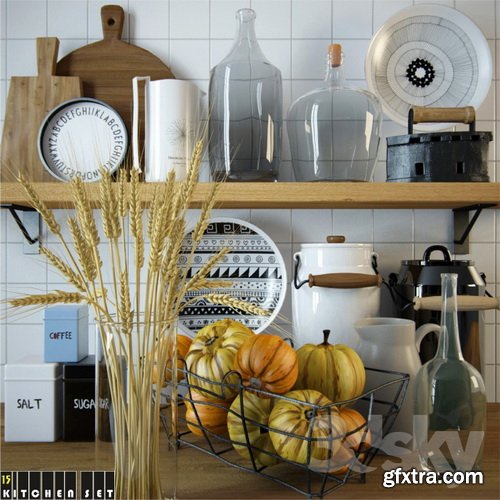 3dsky - Kitchen Set 15