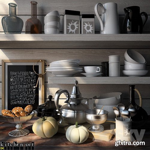 3dsky - Kitchen Set 04