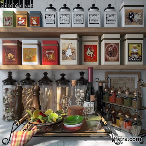 3dsky - Kitchen Set 07