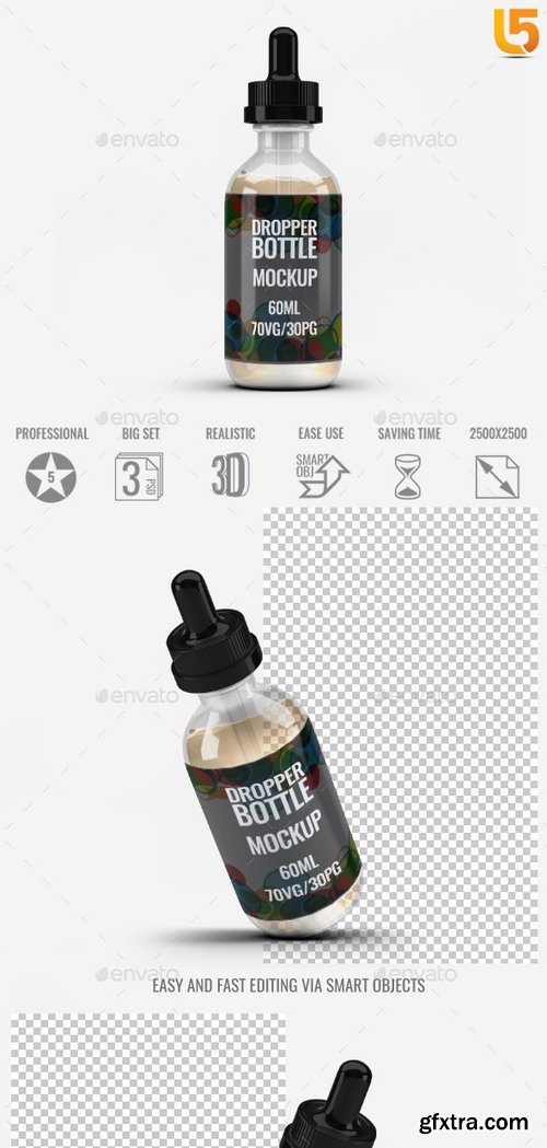 GraphicRiver - 60ml Dropper Bottle Mock-Up 21789302