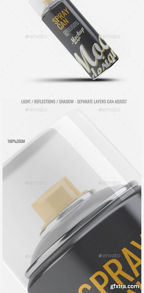 GraphicRiver - Spray Can Mock-Up 21789407