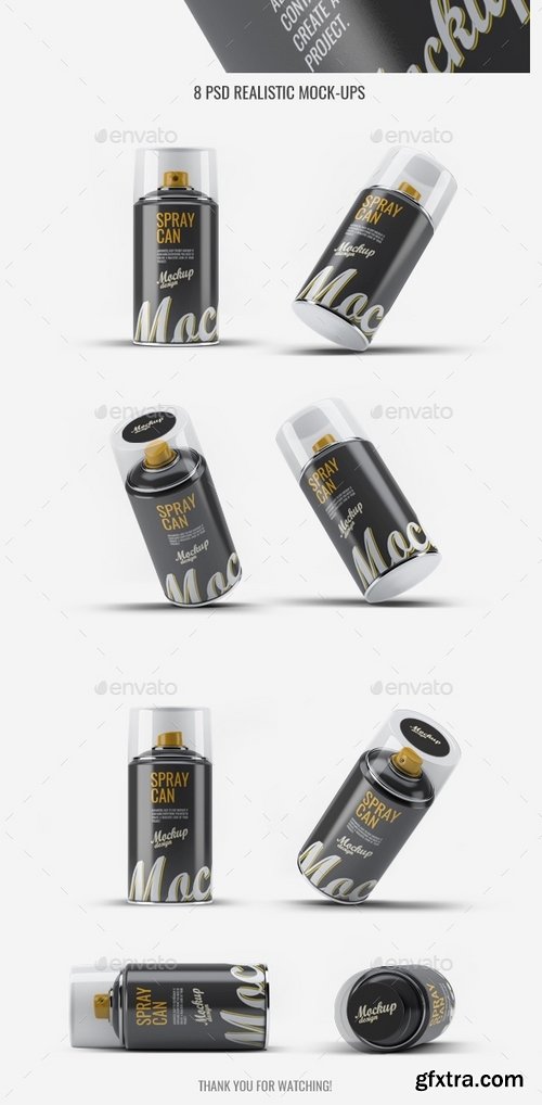 GraphicRiver - Spray Can Mock-Up v2 21789435