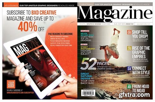 CM - Magazine Template InDesign 04 2455035