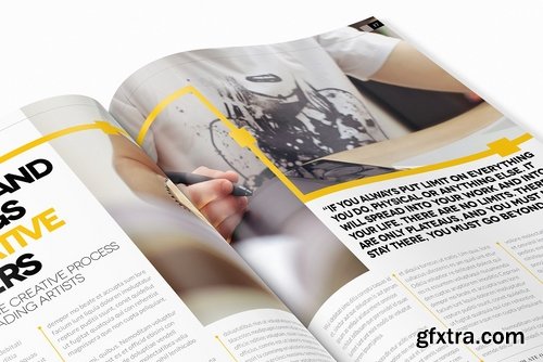 CM - Magazine Template InDesign 04 2455035