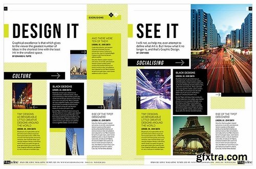 CM - Magazine Template InDesign 04 2455035