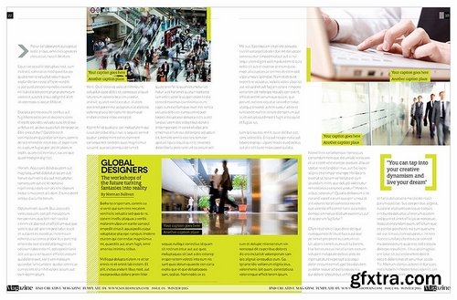 CM - Magazine Template InDesign 04 2455035