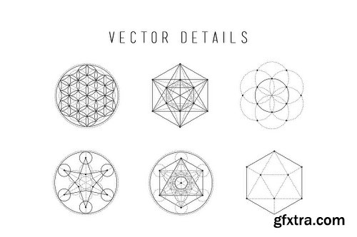 CreativeMarket Ultimate Sacred Geometry Bundle 1855071