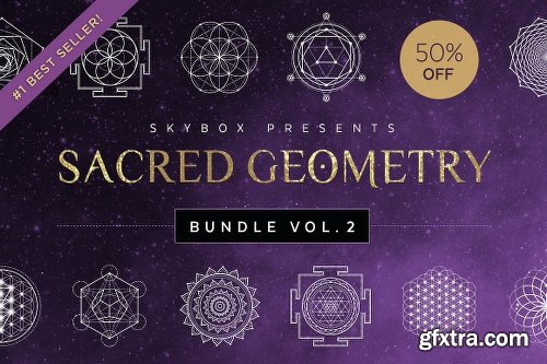 CreativeMarket Ultimate Sacred Geometry Bundle 1855071