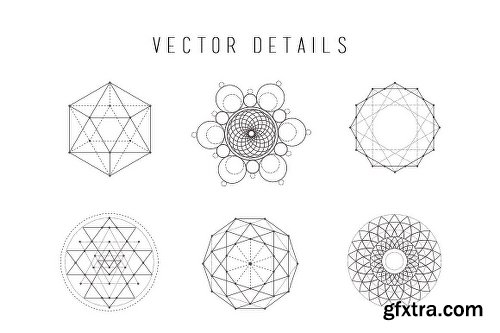 CreativeMarket Ultimate Sacred Geometry Bundle 1855071