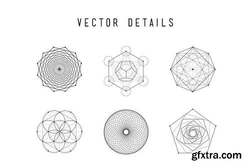 CreativeMarket Ultimate Sacred Geometry Bundle 1855071