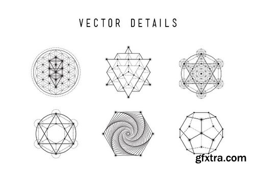 CreativeMarket Ultimate Sacred Geometry Bundle 1855071