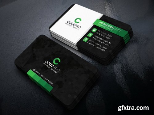 CreativeMarket Pixelate Business Card 2133100