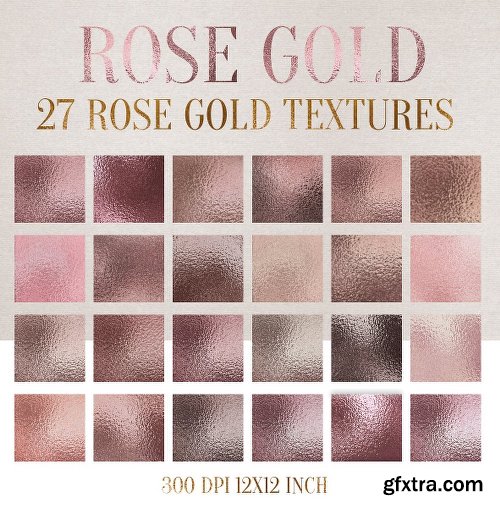 CreativeMarket Agate stone + Rose Gold Textures 2373205